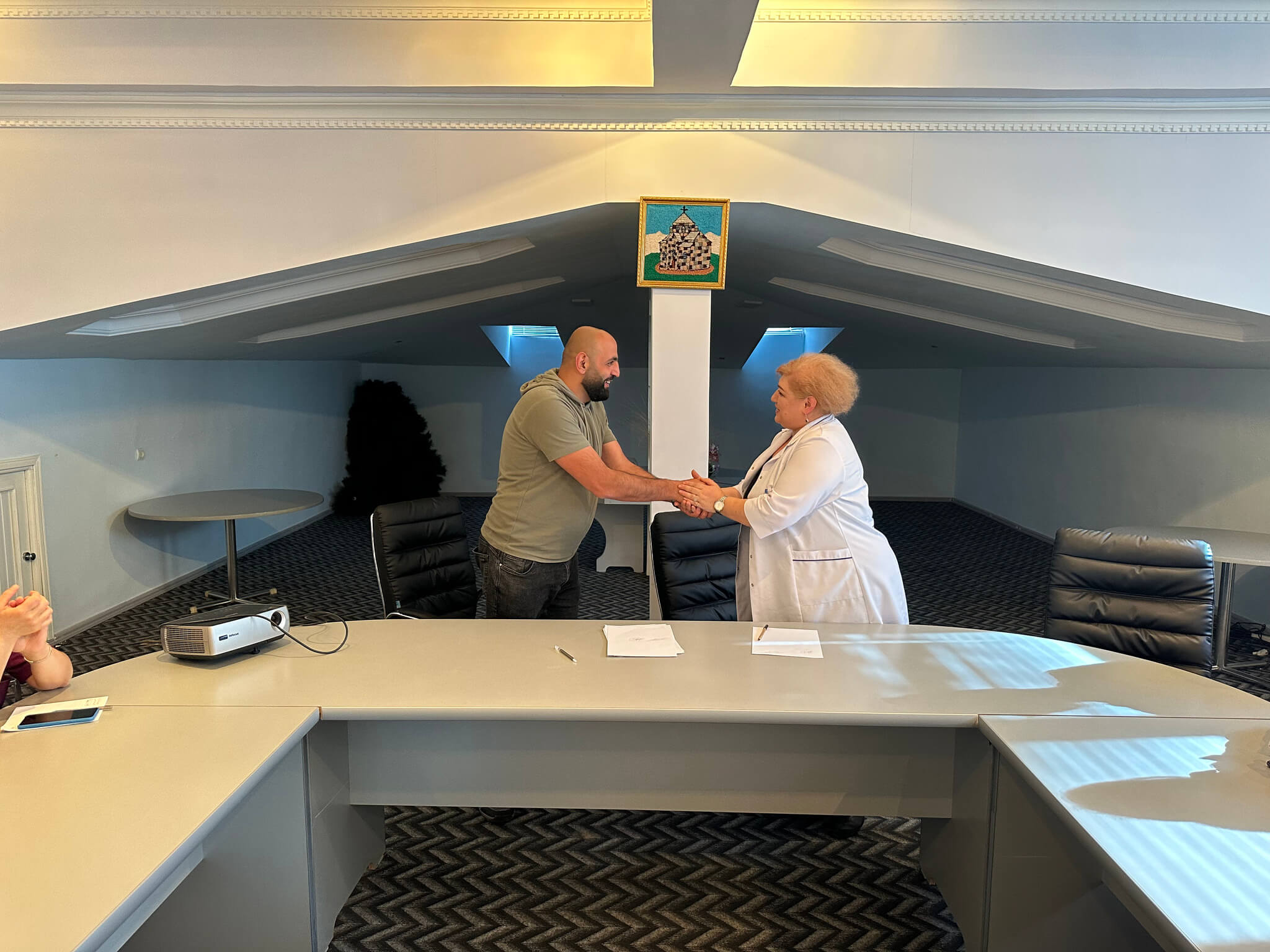 Հուշագիր՝ Գյումրու՝ Արիե Կուփերսթոքի անվան վերականգնողական կենտրոնի հետ