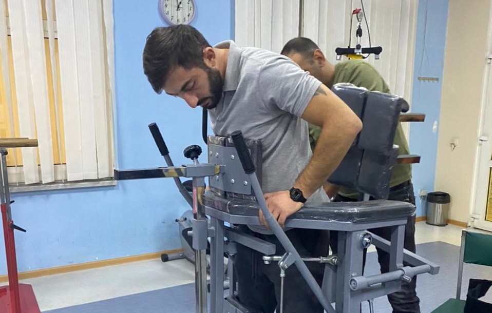 Հանրապետական վերականգնողական կենտրոնն արդեն ունի քայլքի իմիտացիա իրականացնող սարք (Քայլաբեր)