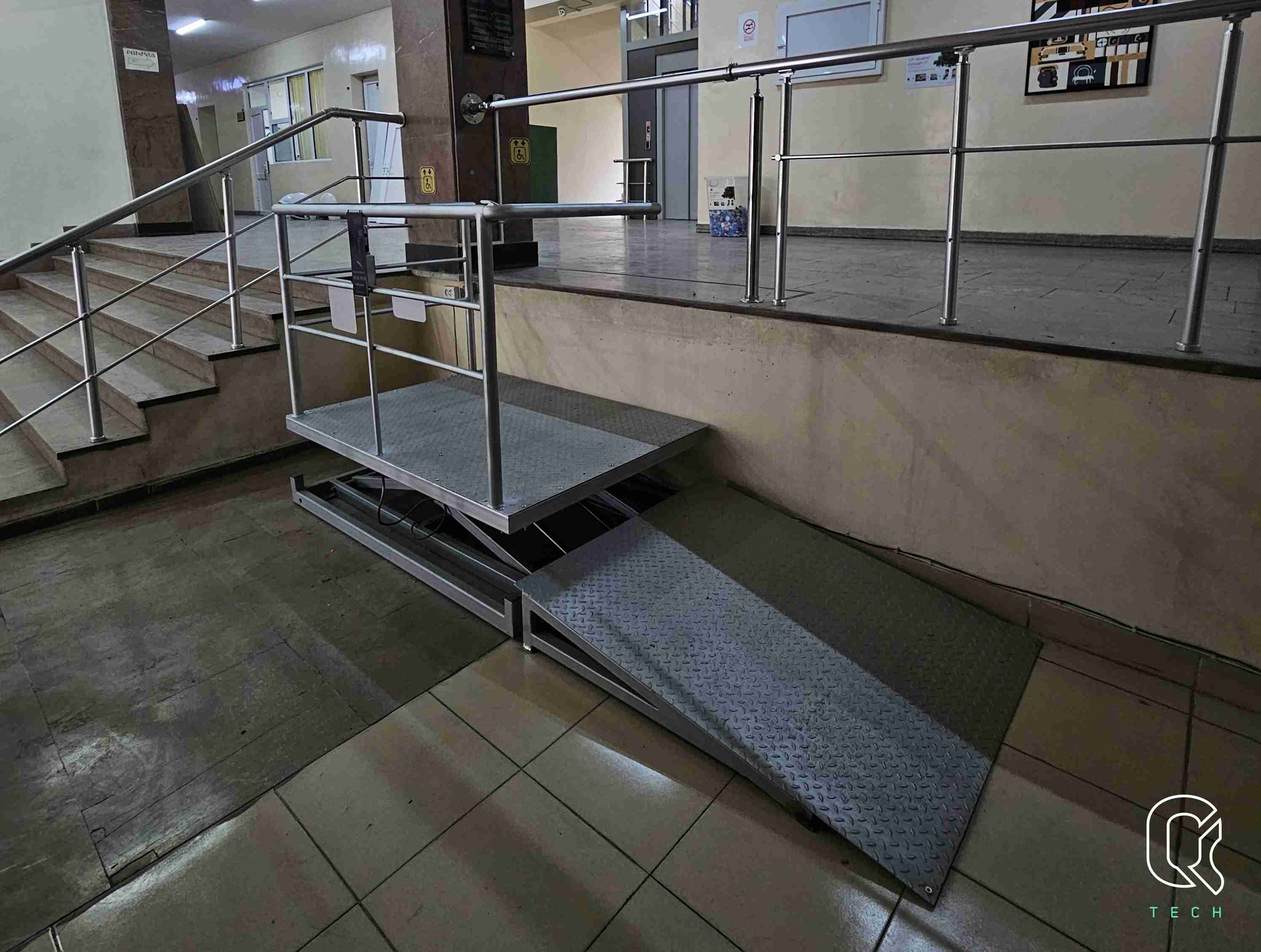 ՔայլՏեքը Երևանի պետական համալսարանում տեղադրում է առաջին բարձրացնող հարթակը