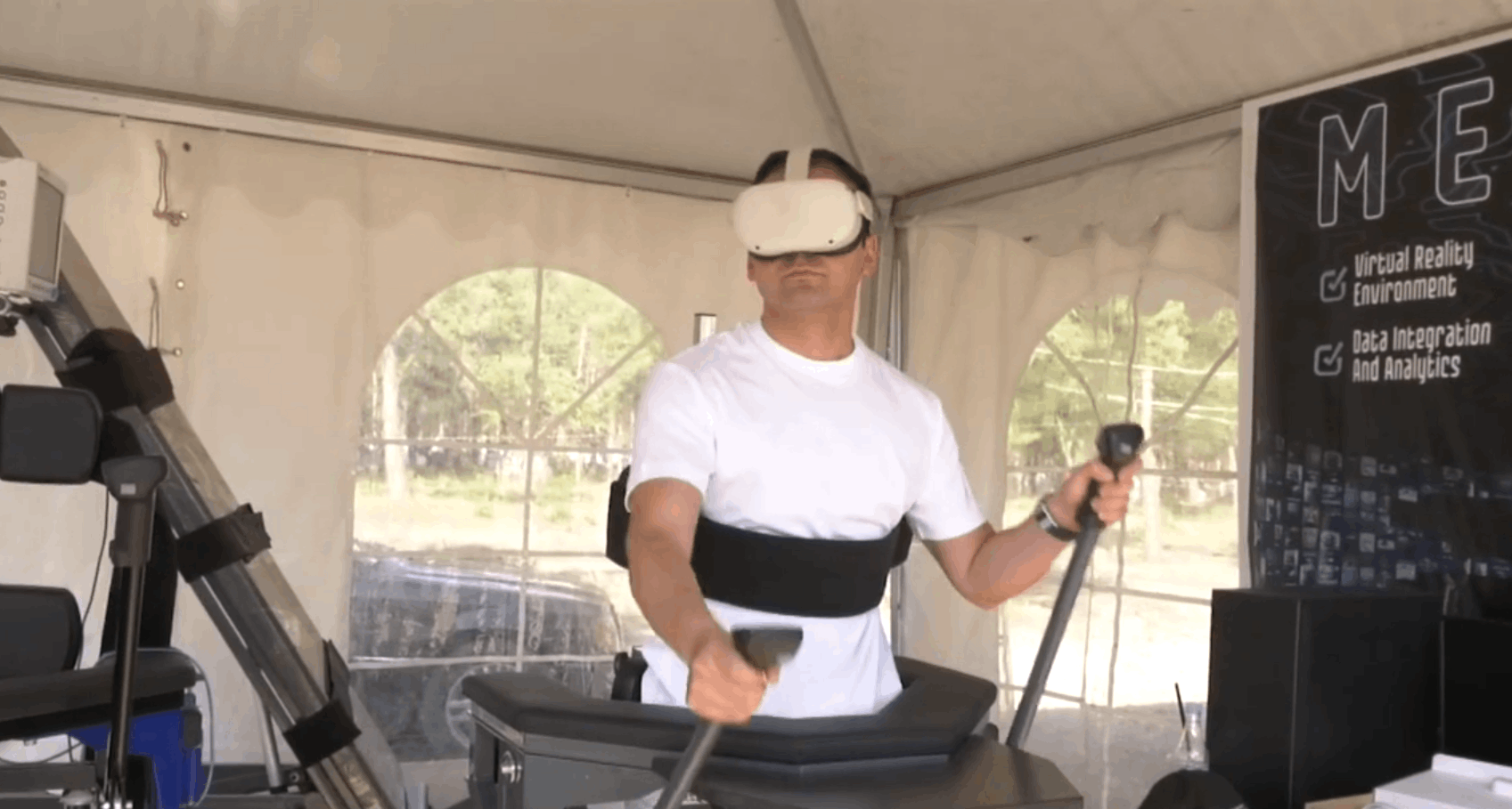 #sss2023 -ի շրջանակներում Տիգրան Ավինյանը փորձարկեց #MetaGait սարքը