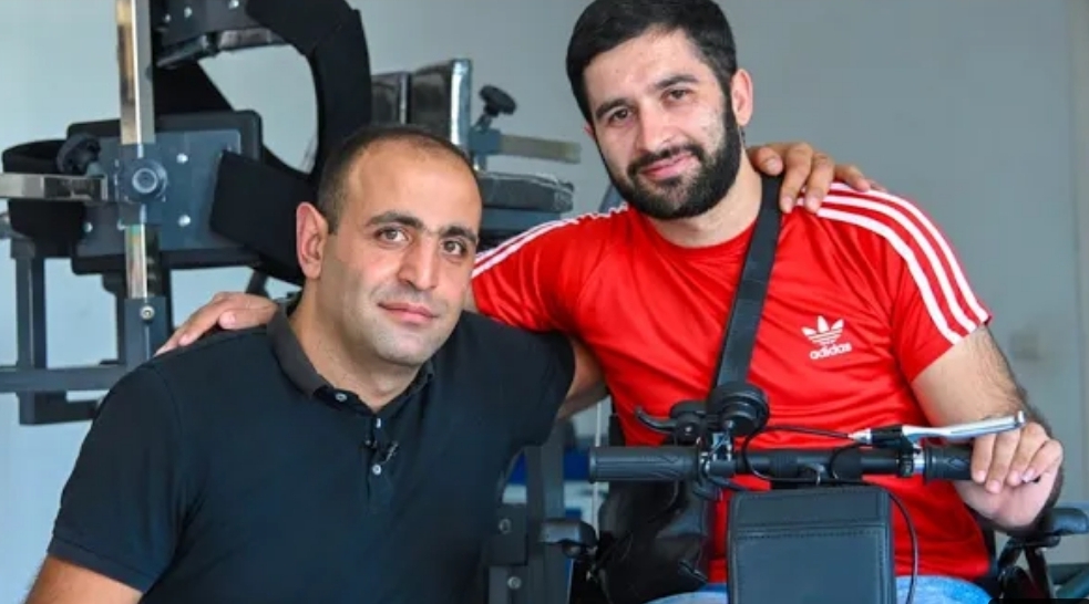 ՔայլՏեքի հերթական քայլքի իմիտացիա իրականացնող սարքը (Քայլաբեր) «Արաբկիր» վերականգնողական կենտրոնում է